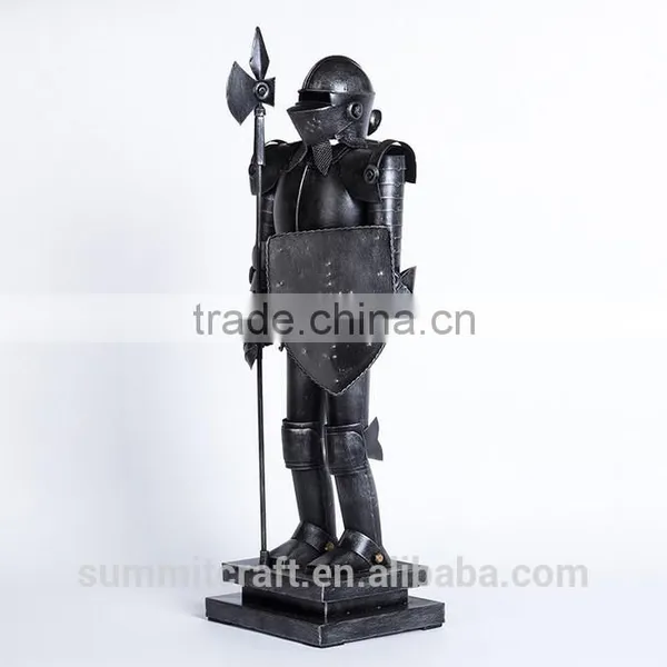 Wholesale Vintage Soldier Knight Statue Roman Statue photo-2