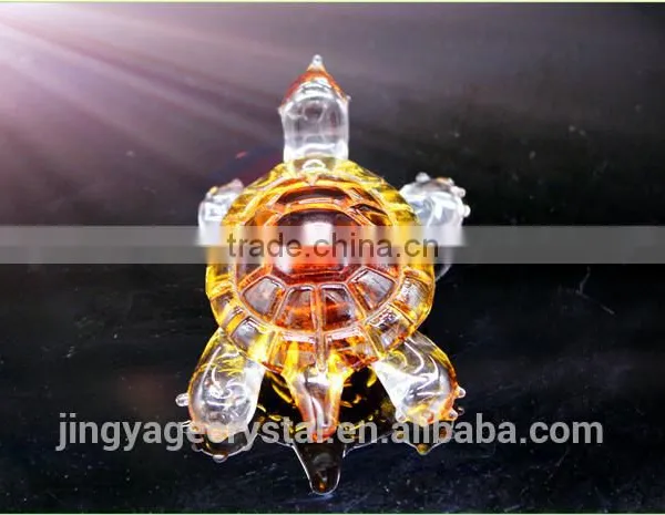 Wholesale Crystal Yellow Turtle Animal Model Gift as Business Gift/ Home Appliances Gift photo-5