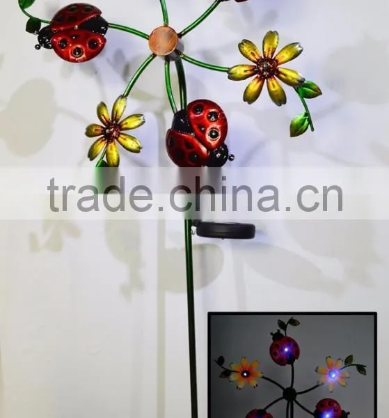 Free Sample Hot Sales Solar Garden Stake for Garden Decoartion Wind Spinner photo-6