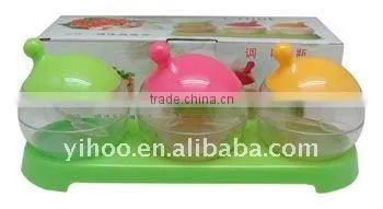 Promotional Plastic Sugar Salt Container Set