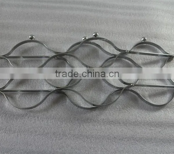 Chrome Metal Wine Rack photo-4