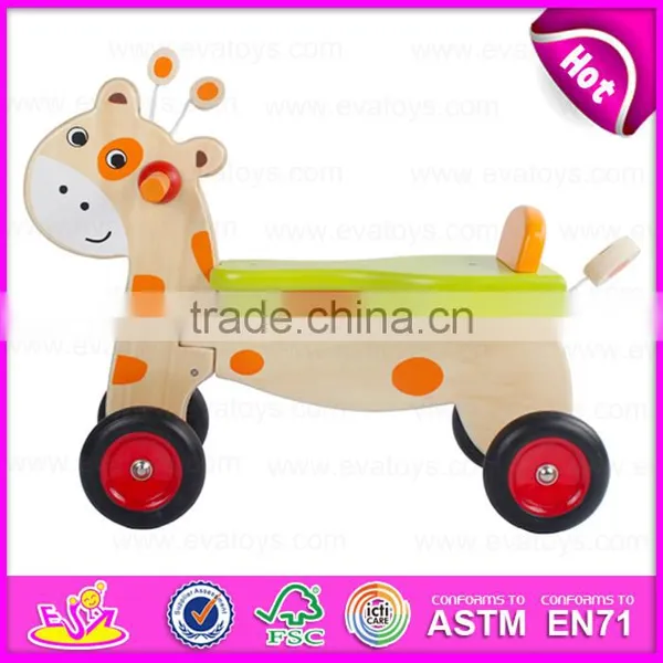 2016 Best Sale Lovely Wooden Baby Tricycle W16A024 photo-2