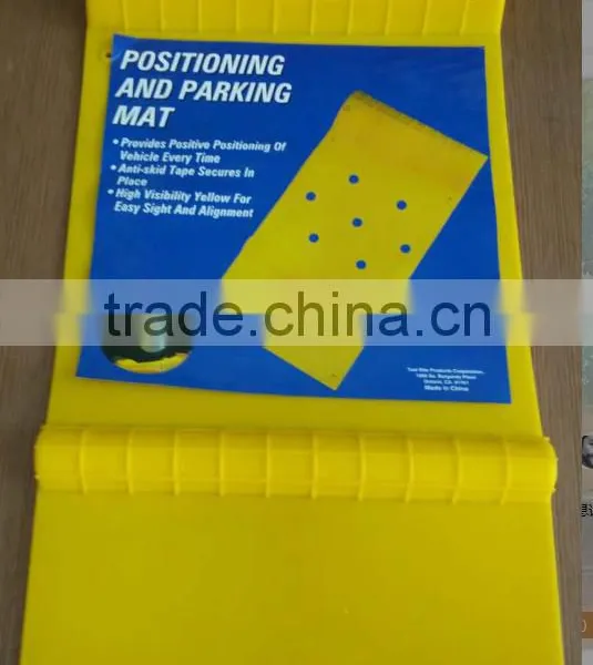 PP+TPR positioning and parking mat