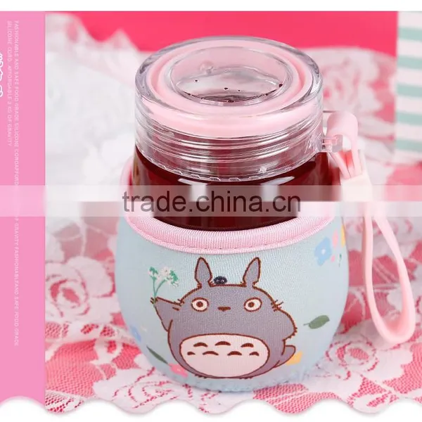 L00054 2017 High Quality Stylish Design Custom Penguin Shape Pyrex Heat-Resistant Clear Glasses Bottles photo-4