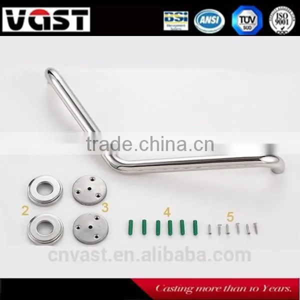 China Factory Stainless Steel Bath Accessories Grab Bar for Disabled photo-3