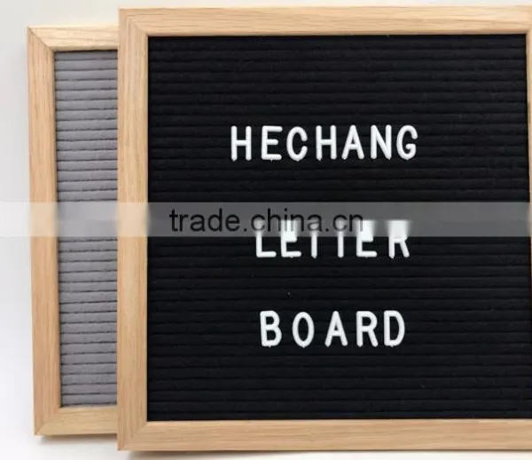 Custom Wooden Felt Menu Letter Board With Letters photo-2