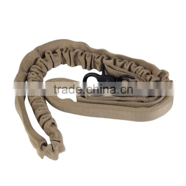 Tactical Dog Leash Military Training Tactical Bungee Leash Combat US Amry Dog Lead Harness Collar Nylon Coyote 5 Colors photo-5