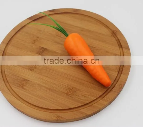 Cheap Eco-friendly Round Chopping Board Wood photo-2