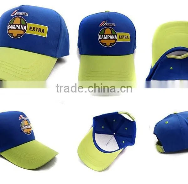 Collage Fabric Color Caps Sport Style Baseball Hats With Printed Logo photo-6