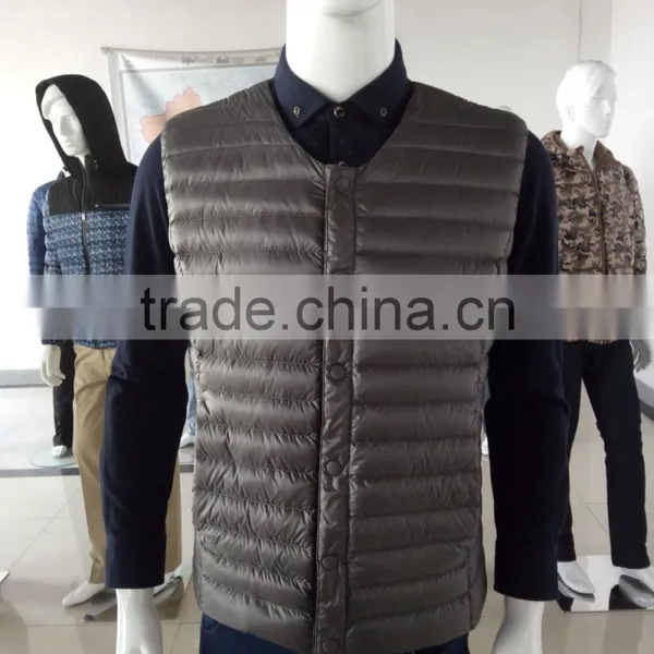 Quick Recovery Ultralight Grey Down Vest photo-2