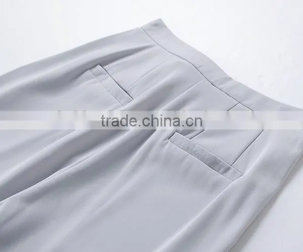 Custom Long Loose Culottes Pants, Hot Culottes Shorts for Girls, Women Plain Fashion Pants Culottes photo-5