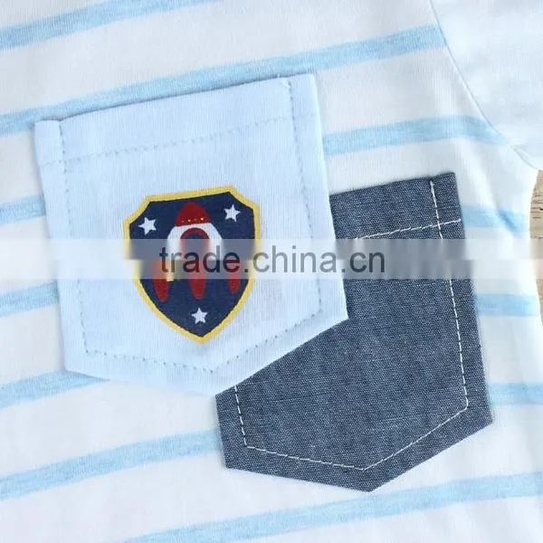 Bamboo Fiber Baby Clothing OEM Baby Boys T-shirt photo-4