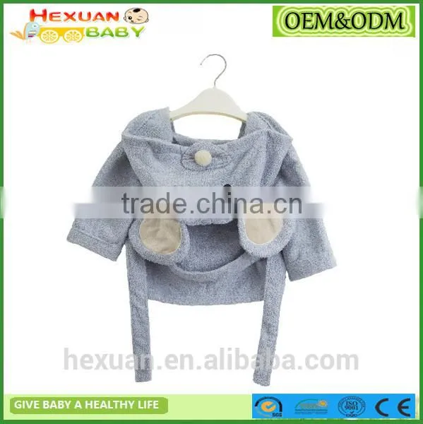 Hooded Animal Bathrobe Cartoon Baby Towel Character 12 photo-2
