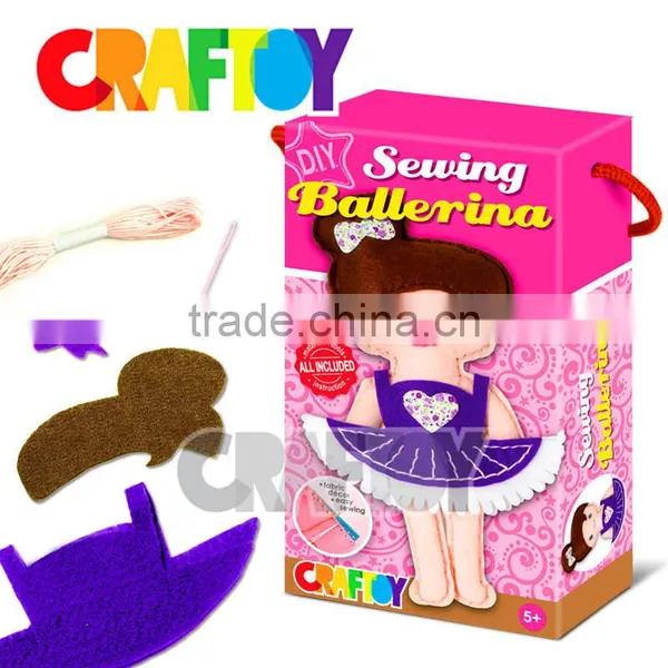 Sewing Bellerina Do it Yourself Fashion Doll Kit Diy Art and Craft photo-2