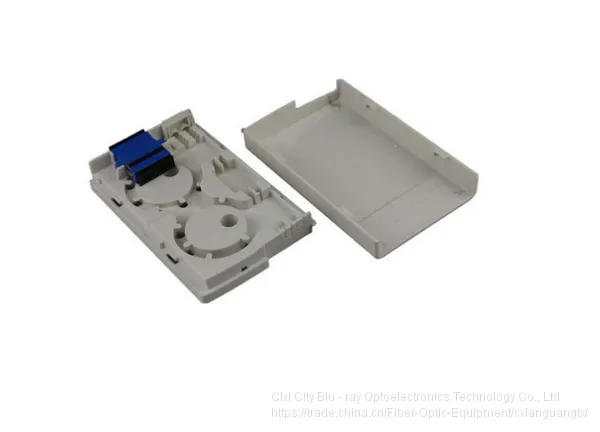 2 CORE SC/APC FTB Wall Mounting Socket Panel Simplex photo-4