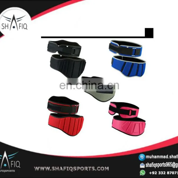 High Quality WEIGHT LIFTING WORKOUT GYM BELT BACK SUPPORT / POWER LIFTING WEIGHTLIFTING NEOPRENE BELT