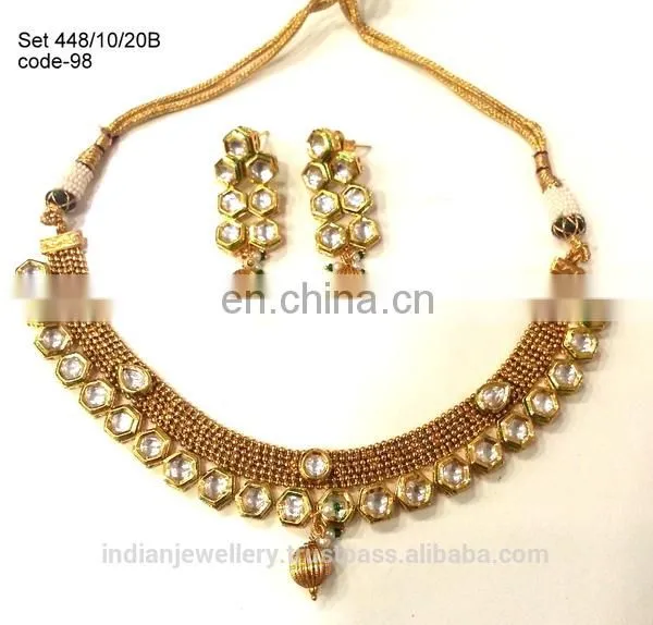 Traditional Jewelery Necklace Manufacturer, Choker Jewellery Necklace Exporter photo-4
