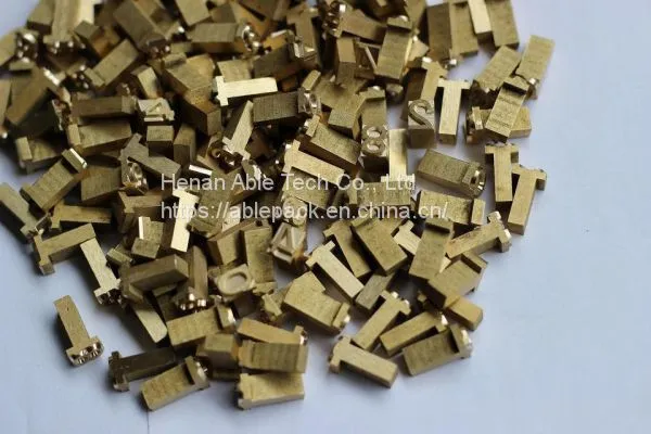 Cooper character and number /Brass type  2x3x15 for coding machines