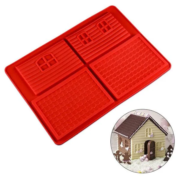 Free Sample Food Grade Silicone Cake Fondant Mold for Cake Decoration photo-2