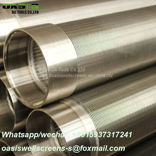 ASTM A312 Stainless Steel Wire Wrapped Rod Based Well Screens photo-2