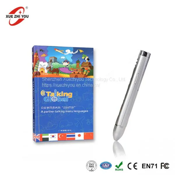 14 Languages Talking Pen Audio Book Adult Student Learning Machine Reading Pen photo-3
