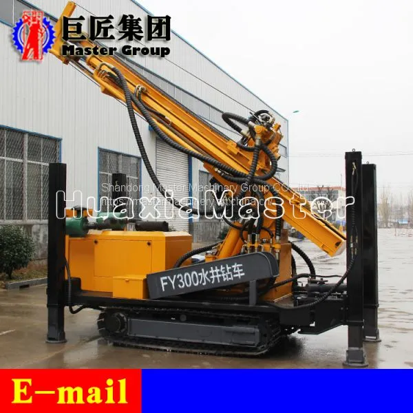 600 Meters Air Driven Power Hammer Boring Machine Water Well Drilling Rig For Sale photo-3