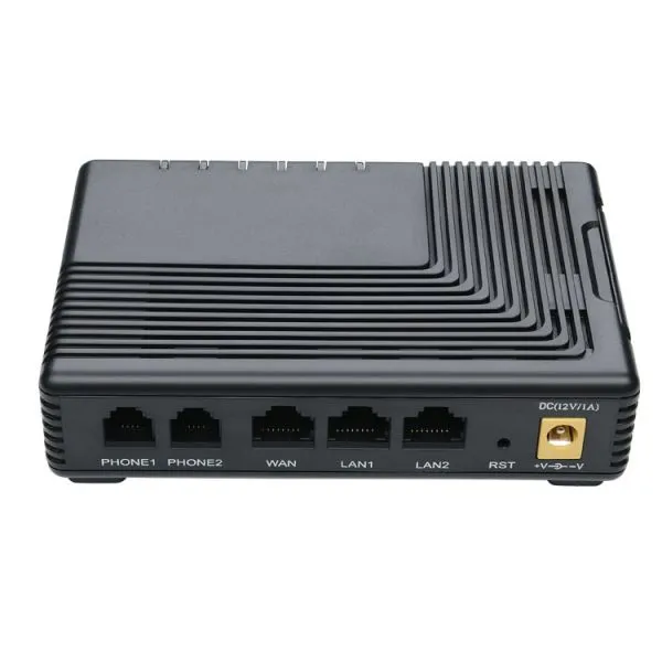 2FXS Port Network Voip Phone Adapter Voip Adapter Pulse Dialing for FTA5102 photo-3