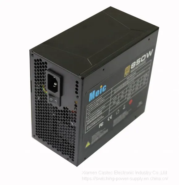 Meic AC/DC Computer PC ATX Power Suppliers 80 Plus Gold Series 850W