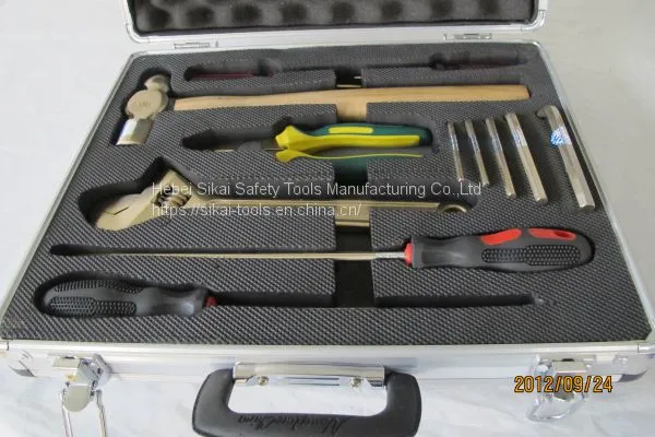 Anti Spark Hand Tools Aluminum Bronze Alloy Tools Set for Oil Gas photo-3