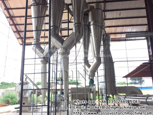 Large Capacity Cassava Starch Drying Machine Flash Dryer in Cassava Starch Production Line photo-2