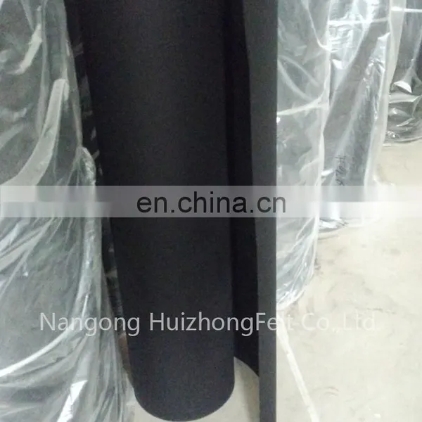 Black Polyester Solid Felt ,thickness 4-5 Mm. Colour Black photo-7