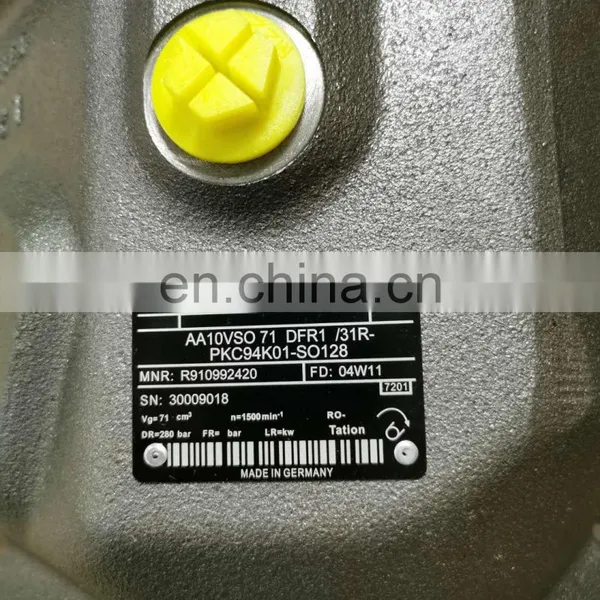 Rexroth A10VSO Series Hydraulic Piston Pump A10VSO18DFR/31R-PPA12N00 A10VSO18DFLR/31R-PPA12N00A photo-5