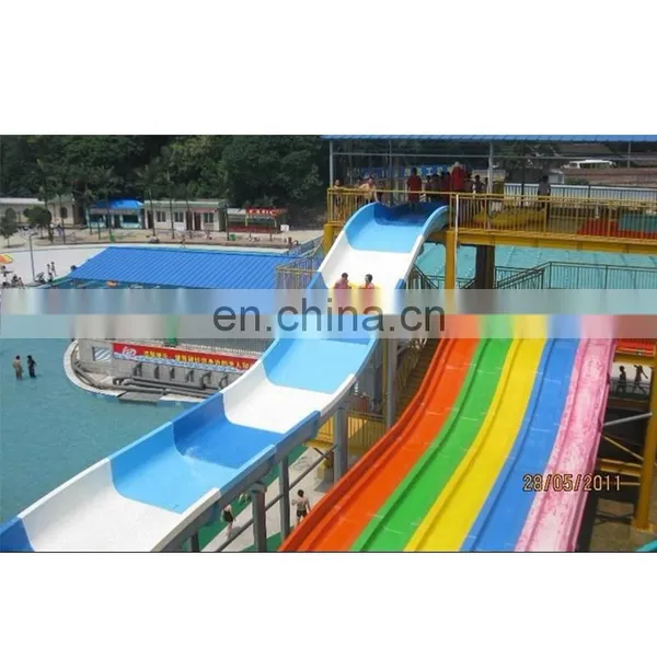 Interactive Race Slide Fiberglass Water Slide Wide Slide photo-3