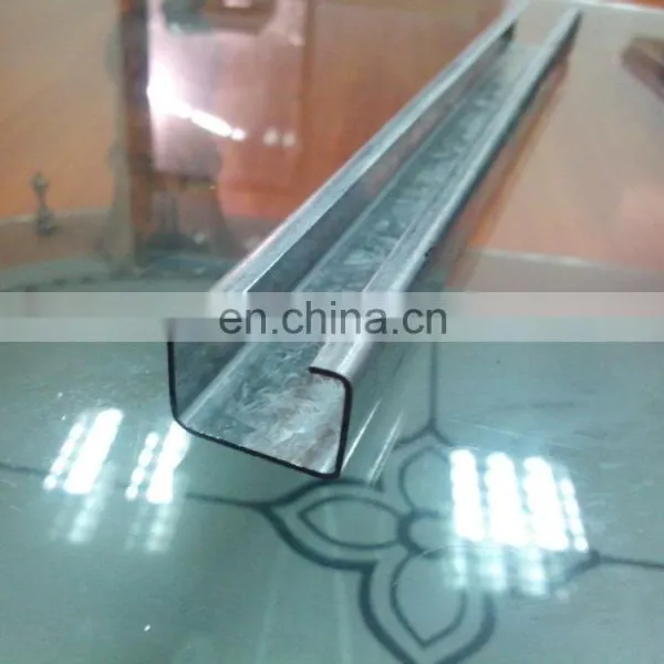 Stainless Steel 304/316 C Channel Profile/Angle Iron/Pre-galvanized C Channel photo-6