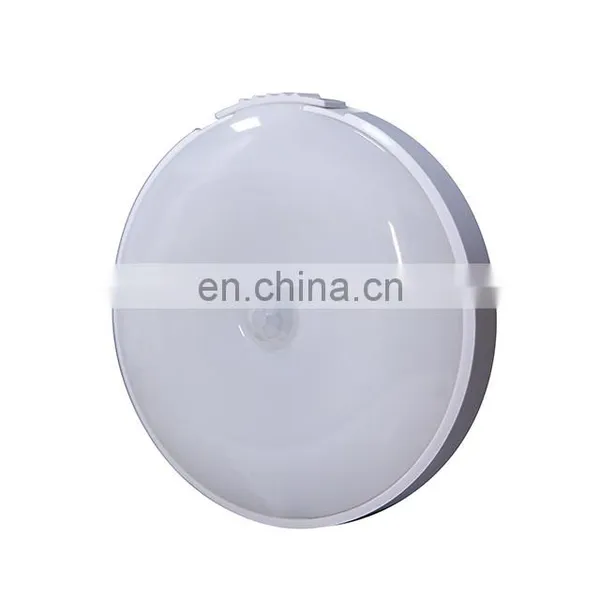 3W LED Round Sensor Light With Sticker Motion Night Light For Home Decor Cabinet Corridor photo-3