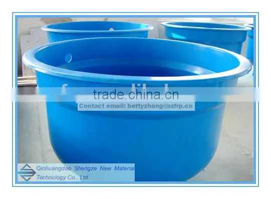 FRP Fish Farming Tank, Frp Round Aquaculture Pond, Fish Stock Tanks photo-3