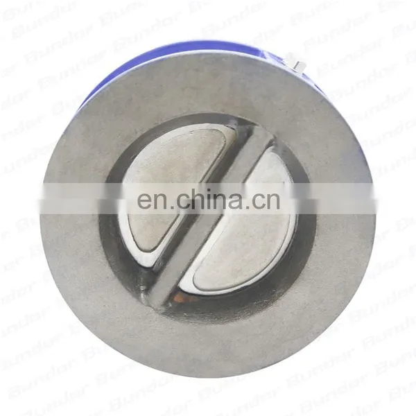 Bundor DN200 PN16 Vertical Wafer Check Valve CF8 Disc 8inch Wafer Non Return Valve photo-5