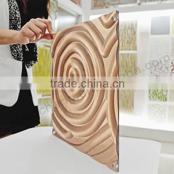 High Quality Best Price Transparent Interior 3d Wall Board photo-6
