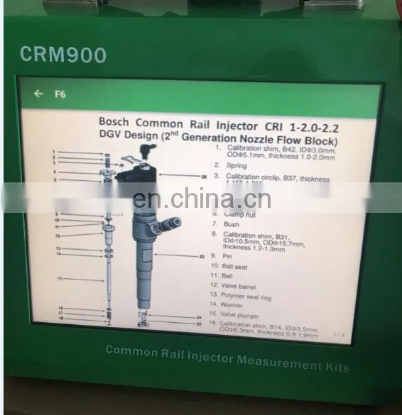 CRM900 Common Rail Injector Stroke Measuring System Tester 3rd Stage Testing Third Stage photo-5