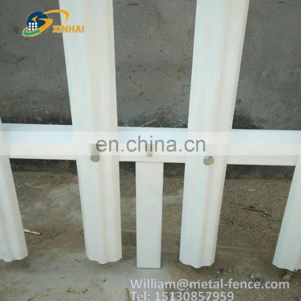High Security Signal Base Station Powder Coated W Section Triple Pointed Metal Palisade Fence photo-4