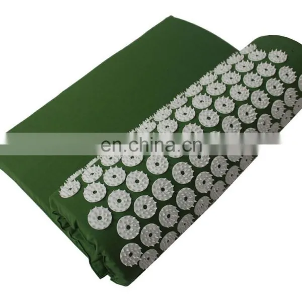 Round Nail Button Fixed Without Glue Acupressure Yoga Massage Mat