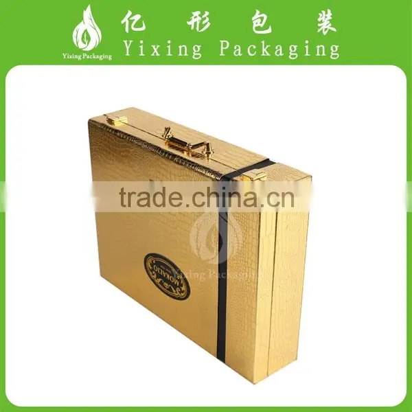 High Quality PU Leather Packaging Box With EVA Inner Fort Perfume