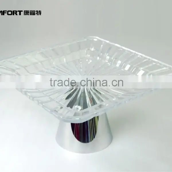 Luminous Cheap Square Clear Bar Use Serving Tray photo-5