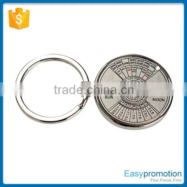 Hot Selling 50 Years Calendar Keychain/logo Printed Metal Keychains Wholesale Quality Choice photo-5