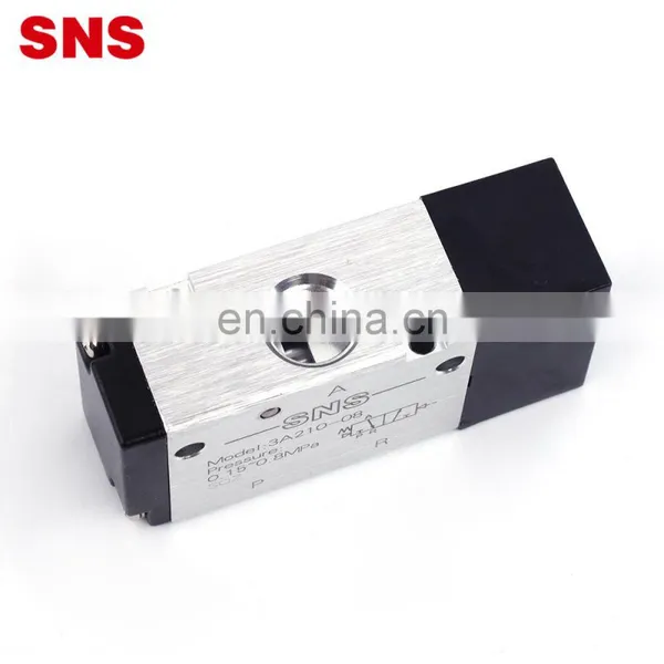 SNS 3A Series Two-position Three-way Industrial Solenoid Pneumatic Air Exterior Control Valve photo-2