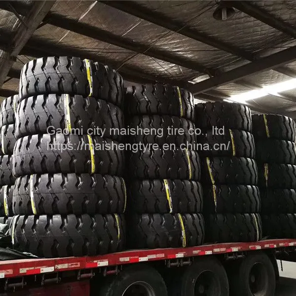 30/50 Forklift Loader Tire 17.5-25 23.5-25 Solid Tire Foundry Glass Factory Steel Mill photo-2