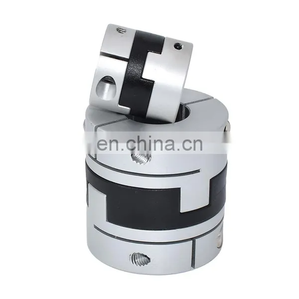 DHC High-strength Aluminum Alloy Clamping Shaft Coupling Flexible Oldham Shaft Coupling photo-4