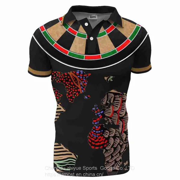 Custom Sublimation Fashion Dart Polo Shirts photo-2