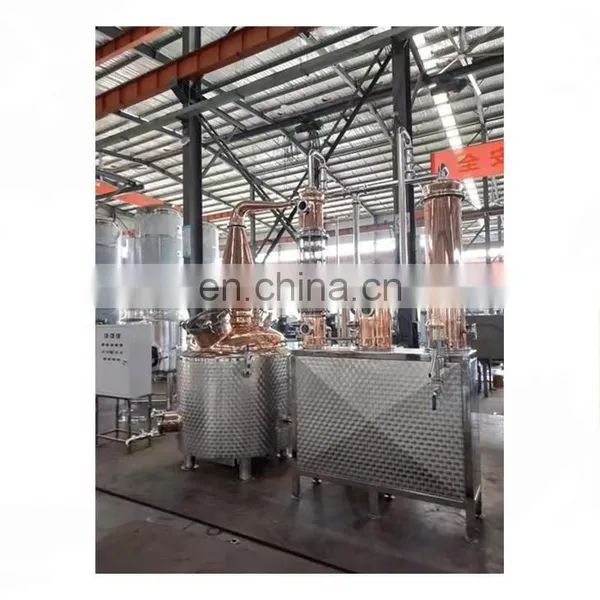 Stainless Steel Ethyl Alcohol Distiller Ethyl Alcohol Distil Machine Ethyl Alcohol Distillation Tower photo-3