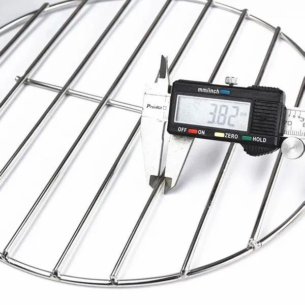 Customized Round Shape BBQ Grill Wire Mesh For Outdoor Barbecue photo-3